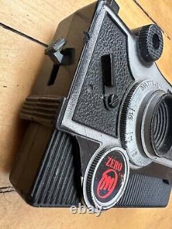RARE 1964 vintage Mattel AGENT ZERO M Snap Shot CAMERA toy cap gun SPY 007