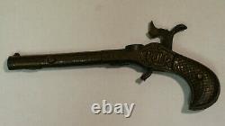 RARE Ives Cast Iron POLO Cap Gun 1878