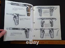 RARE ORIGINAL Dealer Store Catalog Leslie-Henry Toy Cap Guns 1950s Gene Autry