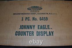 RARE Topper Toys Johnny Eagle Toy Rifles Pistols Guns Advertising Display Rack