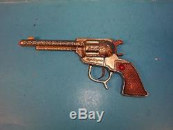 RARE VINTAGE 1950'S Roy Rogers Cap Gun Jewel Handle
