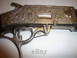 Rare! Vintage Hubley The Rifleman Toy Cap Gun Rifle Works