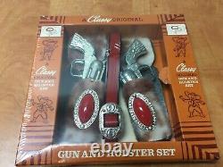 RARE VINTAGE Toy Gun and Holster Set Classy Products Corp 7052 SEALED