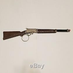 RARE Vintage 1958 Hubley'The Rifleman' Flip Special Cap Gun Toy Rifle WORKS