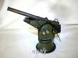 RARE Vintage 30s Steel Marklin Toy Coastal Artillery Cannon / Gun Germany