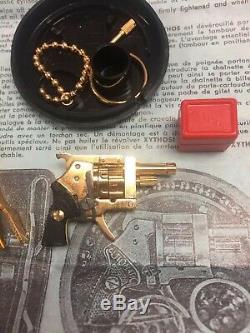 RARE Vintage Austria Xythos Miniature Pinfire Cap Gun Revolver