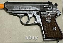 RARE Vintage Japan MGC Bondshop WALTHER PPK PFC Cap Gun Replica Full-Scale Metal