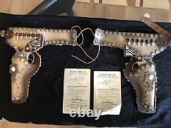 RARE Vtg Hubley Toy Gun and Holster Set No 6061 WithOrig Box 1960's Marshal