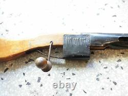 RRR Unique Very Rear Antique Wooden&Tin Gun Toy WW2 SHPAGIN COOP SVOBODA SOFIA