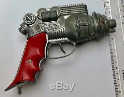 Rare 1950s Hubley Atomic Disintegrator Toy Space Gun Works a treat