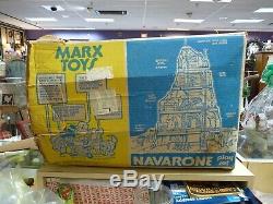 Rare 1974 Marx Toys Guns of Navarone Mountain Battleground Play Set #3412 with Box