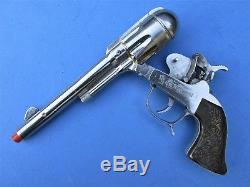 Rare And Stunning 1950's Classy Roy Rogers 10 Cap Gun & Holster Rig