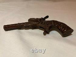 Rare Antique LION Cast Iron Cap Gun Made in England
