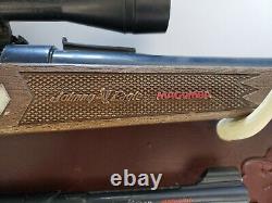 Rare Johnny Eagle Toy Cap Gun, Pistol n Gun Rack