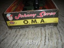 Rare Johnny Seven Oma 1964 Classic Toy Gun Show Box Complete Superb