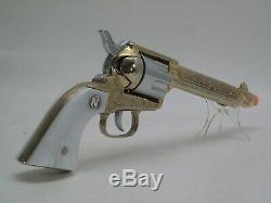 Rare Nichols G-45 Stallion Mark II Gold Plated Cap Gun Unfired, Vintage 1959