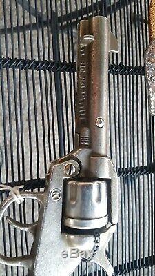 Rare Roy Rogers 1938 Kilgore Signature Toy Cap Gun with Original Holster