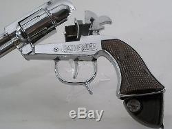 Rare Schmidt Pathfinder Toy Cap Gun with Compass, Vintage 1950's