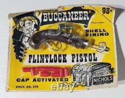Rare Vintage 1950's Nichols #210 Buccaneer Flintlock Pistol Cap Gun? Unopened