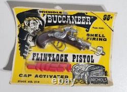 Rare Vintage 1950's Nichols #210 Buccaneer Flintlock Pistol Cap Gun? Unopened