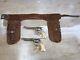 Rare Vintage 1950s Roy Rogers Double Holster Leslie Henry Cap Guns Vg Condition