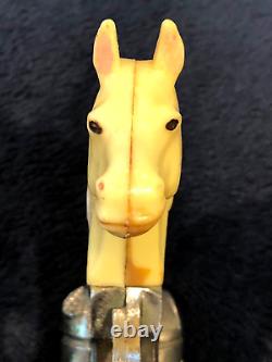 Rare! Vintage Hubley Cap Gun with Mustang Horse Head NICE CONDITION