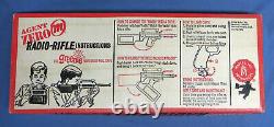 Rare Vintage NOS 1964 Mattel Agent Zero M Radio-Rifle Toy Cap Gun MIB
