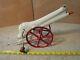 Rare! Vintage Young America Pre 1907 Cast Iron Toy Marble Cannon, Rapid Fire Gun