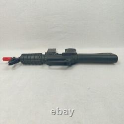 Rare Vintage pair 1980's Motorized AM-16 Water Machine Guns Entertech 1985 READ