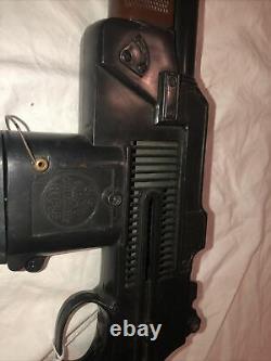 Rare marx vintage us army Automatic battery toy Rifle Cap Gun Mattel