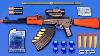 Realistic Ak47 Toy Gun Water Gel Ball Bullet Machine Gun Toy Soft Darts Shooting Toy Guns