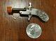 Replica Pistol Derringer Gun Berloque Engraved Austria Watch Charm Keychain