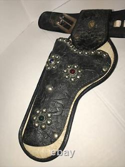 Roy Rogers Cap Guns With Holster 71 + Years Old
