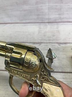 Roy Rogers Forty Niner Cap Gun Vintage Original Leslie-Henry 50s Toy Rare READ