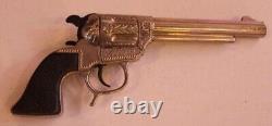 Roy Rogers Vintage Original 1950s Brown Diecast Toy Cap Gun