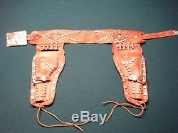 Roy Rogers double guns and holster set