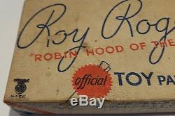 Roy Rogers toy cap gun in original box