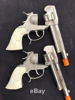 SMOKY JOE Cap Guns and Holster Set, with 3-bullets by Leslie Henry