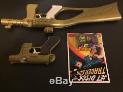 STAR TREK TOS TRACER RIFLE & GUN WithPACKAGE OF DISKS