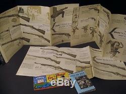 SUPER 1962 Daisy BB Gun Advertising Catalog LOT Guns Cork Rifle Toy Paper