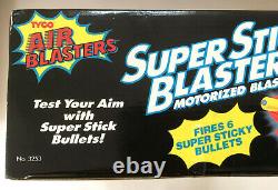 SUPER RARE VINTAGE 1993 TYCO Motorized AIR BLASTER with STICKY BULLETS SEALED