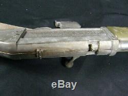 Scarce 1961 Hubley Sharp Shooter Toy Bolt Action Rifle Cap Gun