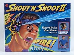 Shout'N' Shoot II 2 Cap Toys Inc 1994 Vintage Water Gun Super Soaker Toy NEW