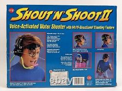 Shout'N' Shoot II 2 Cap Toys Inc 1994 Vintage Water Gun Super Soaker Toy NEW