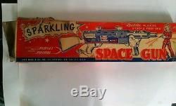 Sparkling Space Gun Planet Patrol Wind-up Toy from Marx