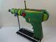 Spectacular Vintage Wooden Toy Ray Gun Counter Display Trade Sign Ca. 1950's