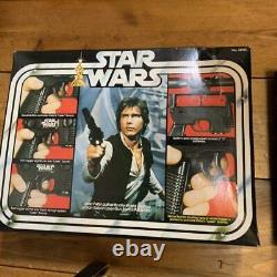 Star Wars Vintage Kenner Han Solo Luke biker scout Laser Pistols Blasters Toy FS