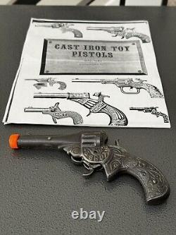 Stevens 1895 Rare 6 Shot Cast Iron Toy Cap Gun