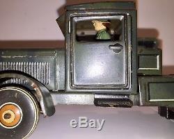 TIPPCO Anti Aircraft Gun 1930s Pre-War Germany Tin Wind Up Toy with Original Box