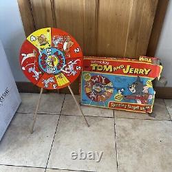 TOM & JERRY SPINNING TARGET GAME MADE BY WEMBLEY Missing The Guns